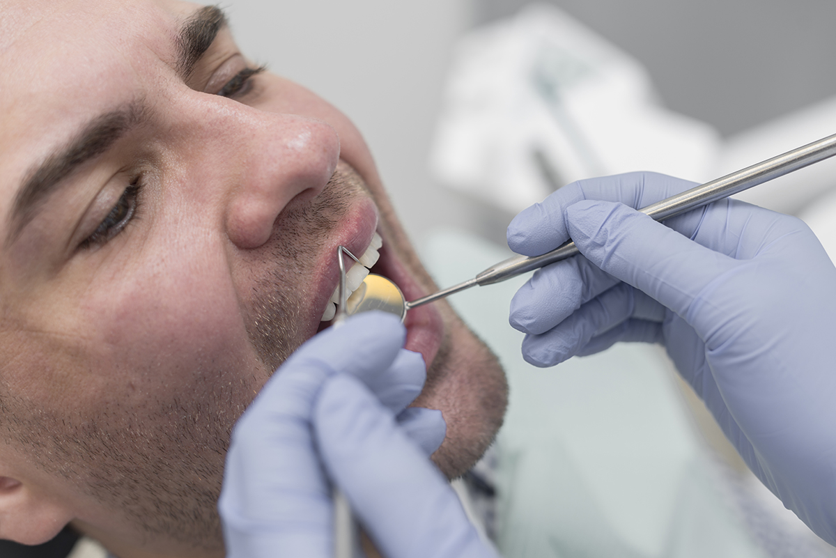Man dentist